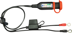 Optimate Permanent Power Lead With Battery/charge Status Black, 2, nordicamoto.ro