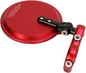 Mirror Bar End Hindisght Ls Left Red Anodized Red, 1, nordicamoto.ro