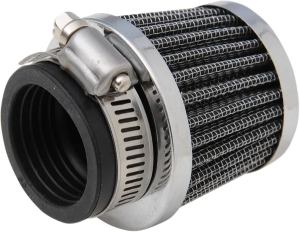 Clamp-on Pod Air Filter Chrome