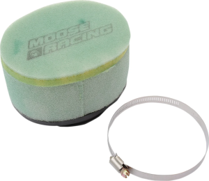 MOOSE RACING Filtru de aer de precizie, pre-lubrifiat, verde 