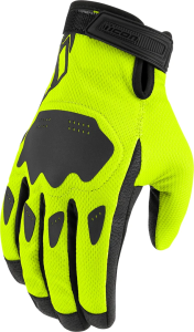 Manusi Icon Hooligan™ CE Hi-Vis Yellow 3XL, 1, nordicamoto.ro