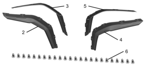 KIT EXTENSII ARIPI ATV CFMOTO CFORCE 400 / 450 S / 450 L / 500 / 520 S / 520 L – NEGRU, 4, nordicamoto.ro