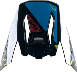 Vizor Casca Alpinestars Sm5 Black/Blue