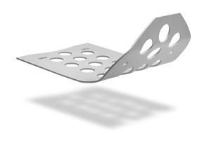 Skid Plate Royal Enfield Silver 
