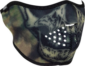 Neoprene Half Mask Gray, 1, nordicamoto.ro