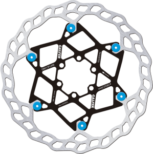 Brake Disc Floating Black, Silver