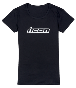 Tricou Dama Icon Clasicon Black