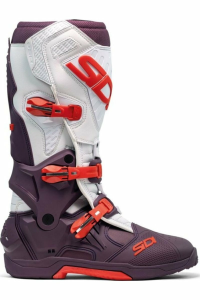 Cizme Sidi MX/Enduro Crossair Wine/White
