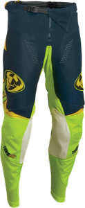 Pantaloni Thor Pulse 04 LE Midnight/Lime