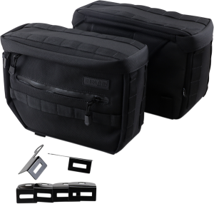 Essential Saddlebags Black