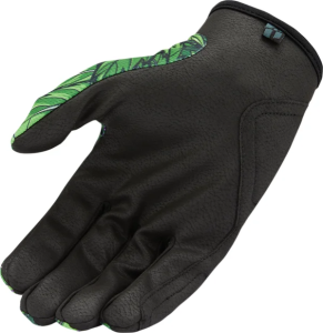 Manusi Textil/Piele Icon Hooligan Black/Green M, 2, nordicamoto.ro