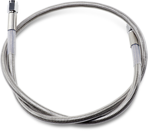 Universal Brake Line Silver, Clear-coated