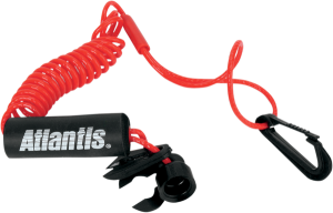 Multi-end Floating Lanyard Black, Red, White, 1, nordicamoto.ro