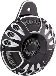 Billet Horn Kit Black, Aluminum, 1, nordicamoto.ro