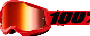 Ochelari 100% Strata 2 Red Mirror