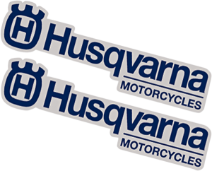 Fork And Swingarm Decals Blue