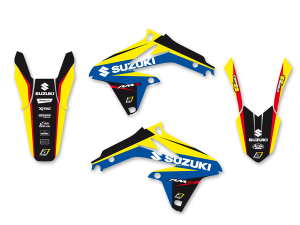 Dream 4 Graphics Kit Black, Blue, Yellow, 1, nordicamoto.ro