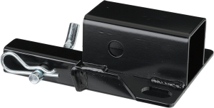 1-1/4(r) To 2(r) Hitch Adapter Black, Powder-coated