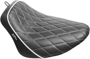 Bare Bones  Solo Seat Black, White, 1, nordicamoto.ro