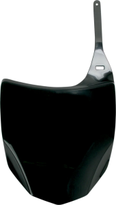 Replacement Front Number Plate Black, 1, nordicamoto.ro