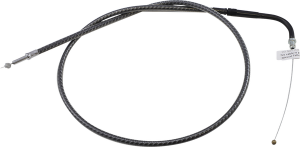 Karbonfibr Braided Throttle/idle Cable Silver