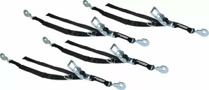 Ratcheting Tiedown Pack Black 