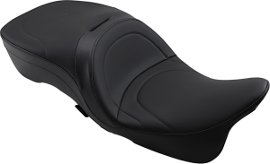 Backrest Compatible 2-up Leather Touring Seat Black, 3, nordicamoto.ro