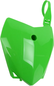 Replacement Front Number Plate Green