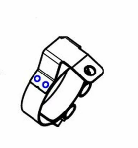 Exhaust & Muffler Clamp Silver 