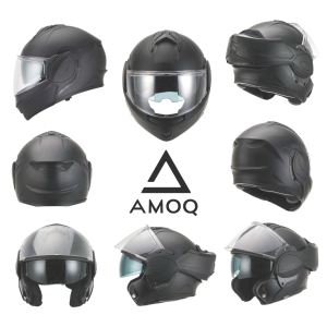 Casca AMOQ MI200 negru mat, XS, 4, nordicamoto.ro