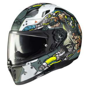Casca HJC i70 Bane DC Comics Fluo