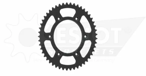 Pinion standard spate 520, negru 