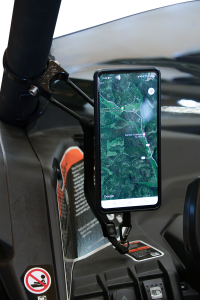 Roll Cage Phone Mount Black, 3, nordicamoto.ro