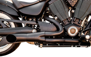 Hot Rod 2:1 Exhaust System Ceramic Black 