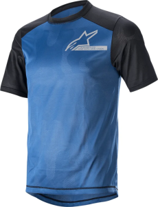 Tricou MTB Alpinestars Alps 4.0 V2 Blue/Black/Light Gray