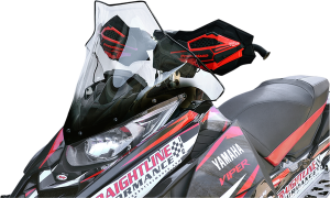 Cobra Windshield Black, Clear