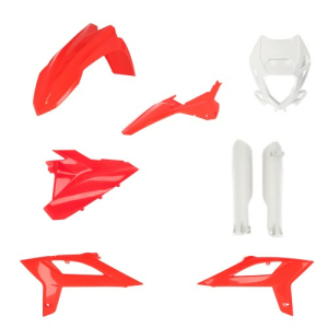 Kit complet plastice Acerbis Beta RR 2020-2022 Alb, 5, nordicamoto.ro