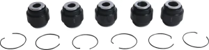 Rear Independent Suspension Linkage Rebuild Kit Black, Silver 