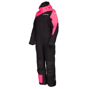 Combinezon Dama Snowmobil Klim Vailslide Black - Knockout Pink Insulated