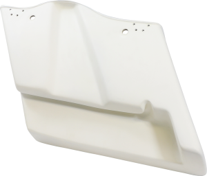 4(r) Extended Saddlebags White, Gel Coat