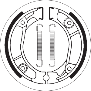 Ceramic Organic Brake Shoes