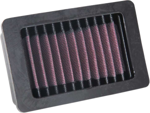 High-flow Air Filter Black, Red, 3, nordicamoto.ro
