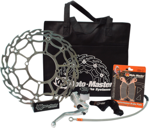 Sm Street Kit: 320mm Floating Flame, Brake Pads-line,caliper Bracket, Radial Master Cylinder 
