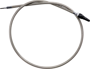 Armor Coat Braided Stainless Steel Speedometer Cable For Harley-davidson Silver