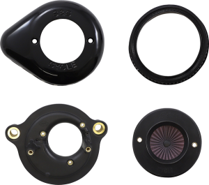 Air Stinger Air Cleaner Kit Black, 3, nordicamoto.ro
