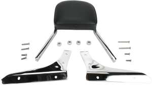 Square Sissy Bar Kit Chrome, 1, nordicamoto.ro
