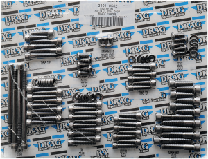 Socket-head Bolt Set Black Chrome