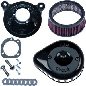 Mini Teardrop Stealth Air Cleaner Kit Black