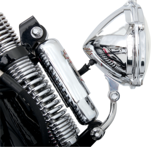 Nostalgia Headlight Relocation Bracket Natural, Polished, 3, nordicamoto.ro