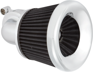 Velocity 90° Air Cleaner Kit Silver